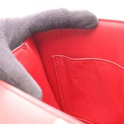 Celine Shoulder Bag Classic Box Red Leather — view 8