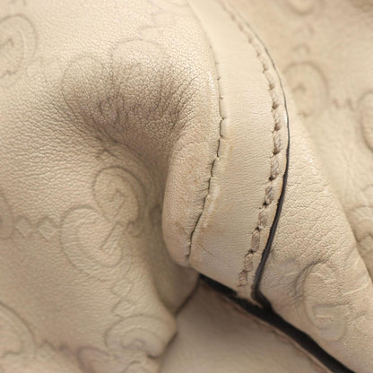 Gucci Shoulder Bag Abbey Guccissima Beige Leather Guccissima — view 5
