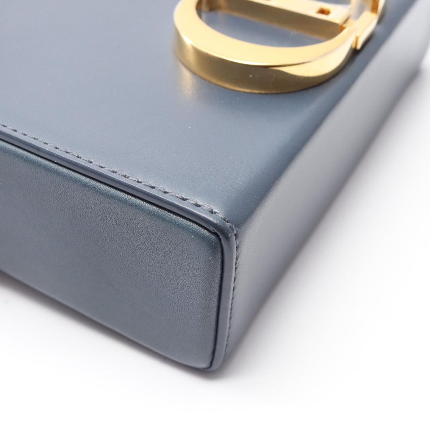 Dior Shoulder Bag 30 Montaigne Box Blue Leather 30 — view 7