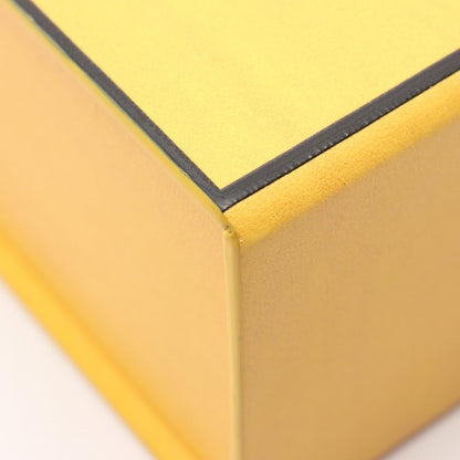 Fendi Shoulder Bag Box Yellow Leather — view 7