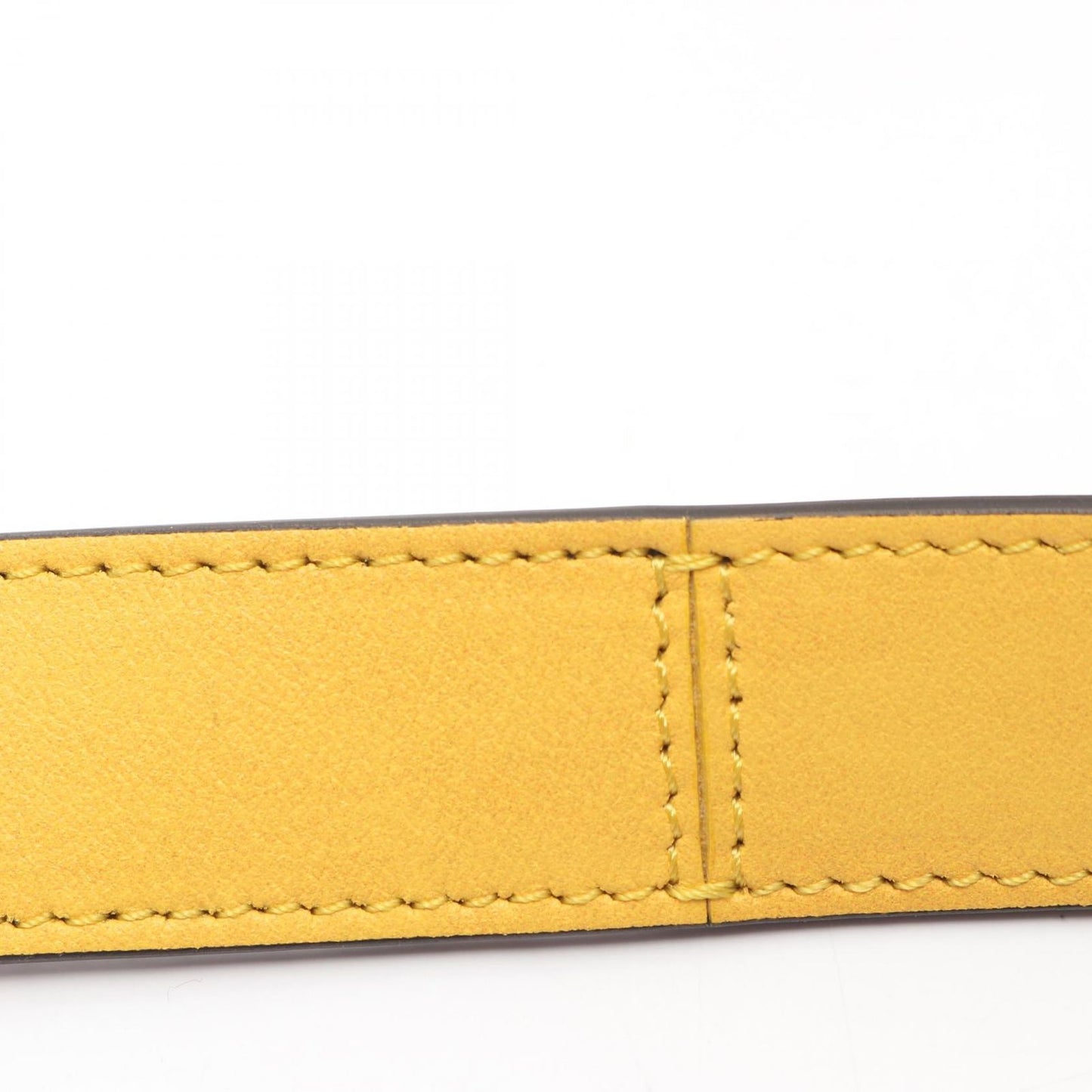 Fendi Shoulder Bag Box Yellow Leather — view 6