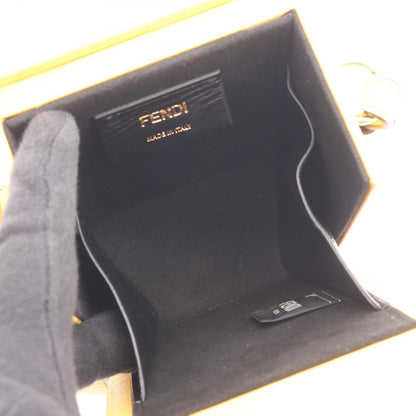Fendi Shoulder Bag Box Yellow Leather — view 3