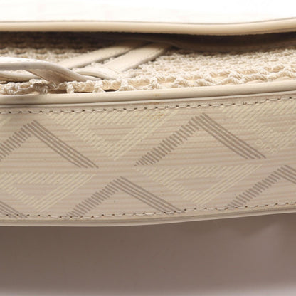 Dior Waist Bag Nautic CD Diamond Beige Canvas Leather CD — view 6