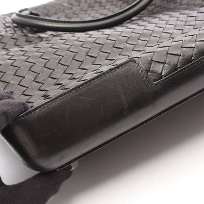 Bottega Veneta Tote Intrecciato Black Leather — view 8
