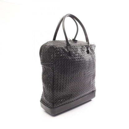 Bottega Veneta Tote Intrecciato Black Leather — view 2