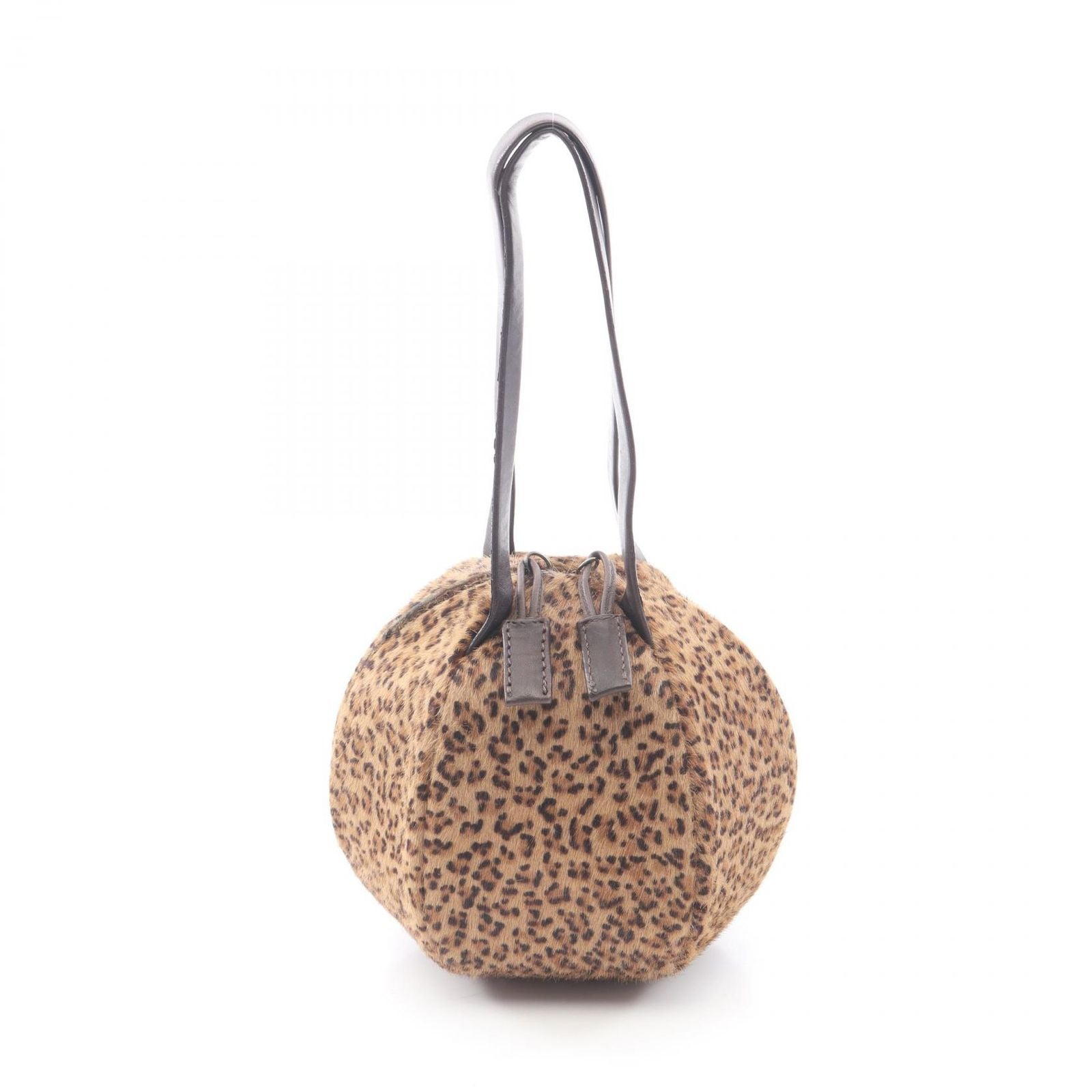 Bottega Veneta Handbag Leopard Brown Leather