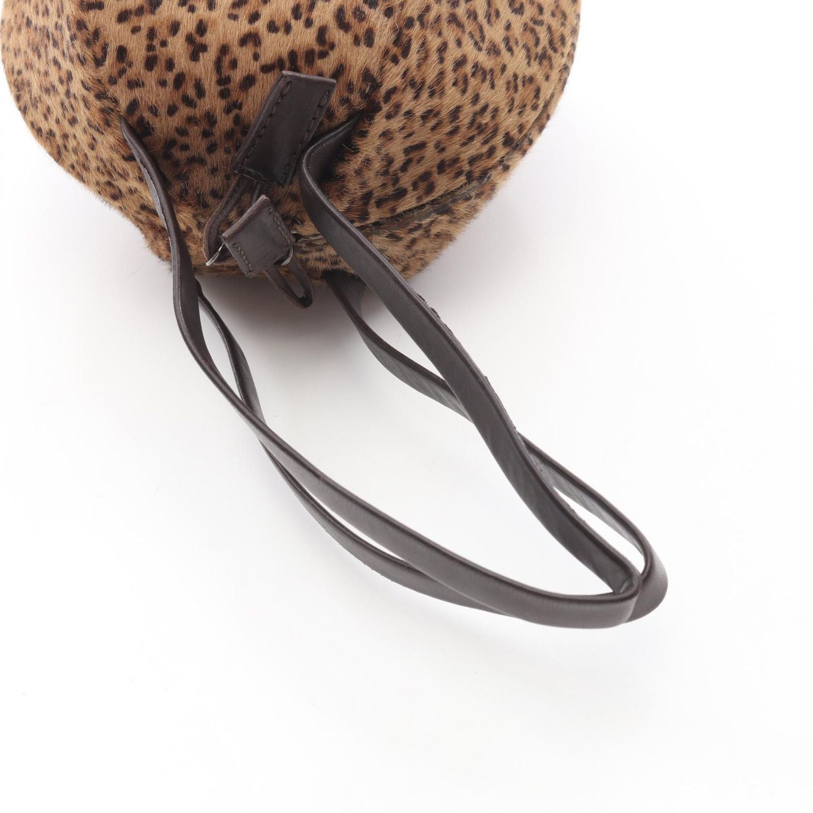 Bottega Veneta Handbag Leopard Brown Leather — view 6