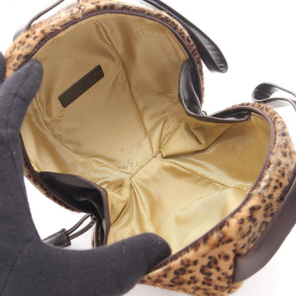 Bottega Veneta Handbag Leopard Brown Leather — view 3