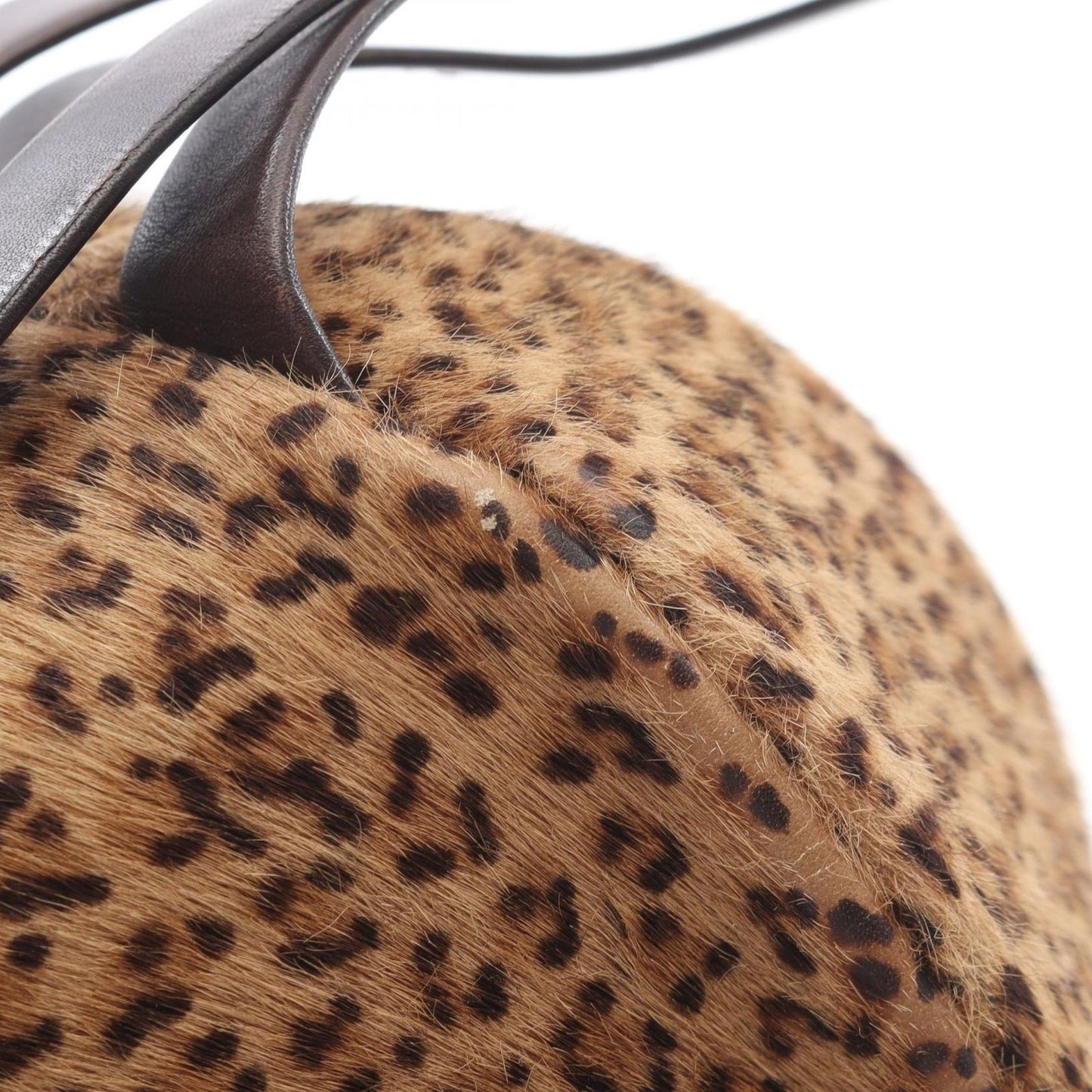 Bottega Veneta Handbag Leopard Brown Leather — view 5