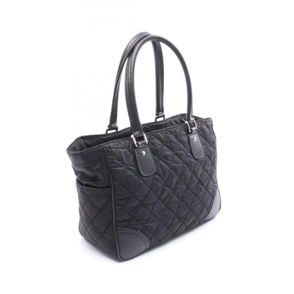 Chanel Tote Paris New York Line Black Nylon Leather — view 2