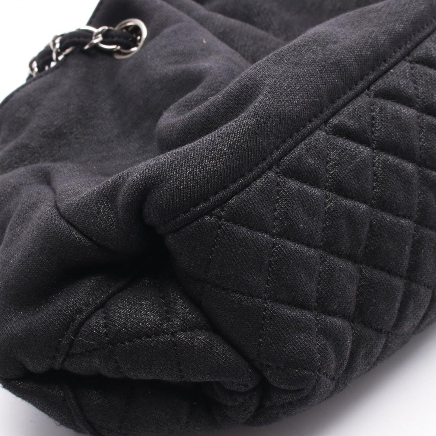 Chanel Shoulder Bag Melrose Cabas Cruise Line Black Quilted Chain — view 6