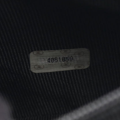 Chanel Backpack Triple CC Logo Black Caviar Leather Coco — view 5