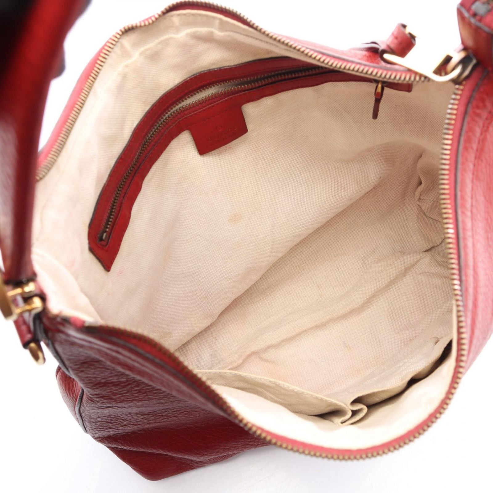 Gucci Shoulder Bag Miss GG Red Leather — view 3