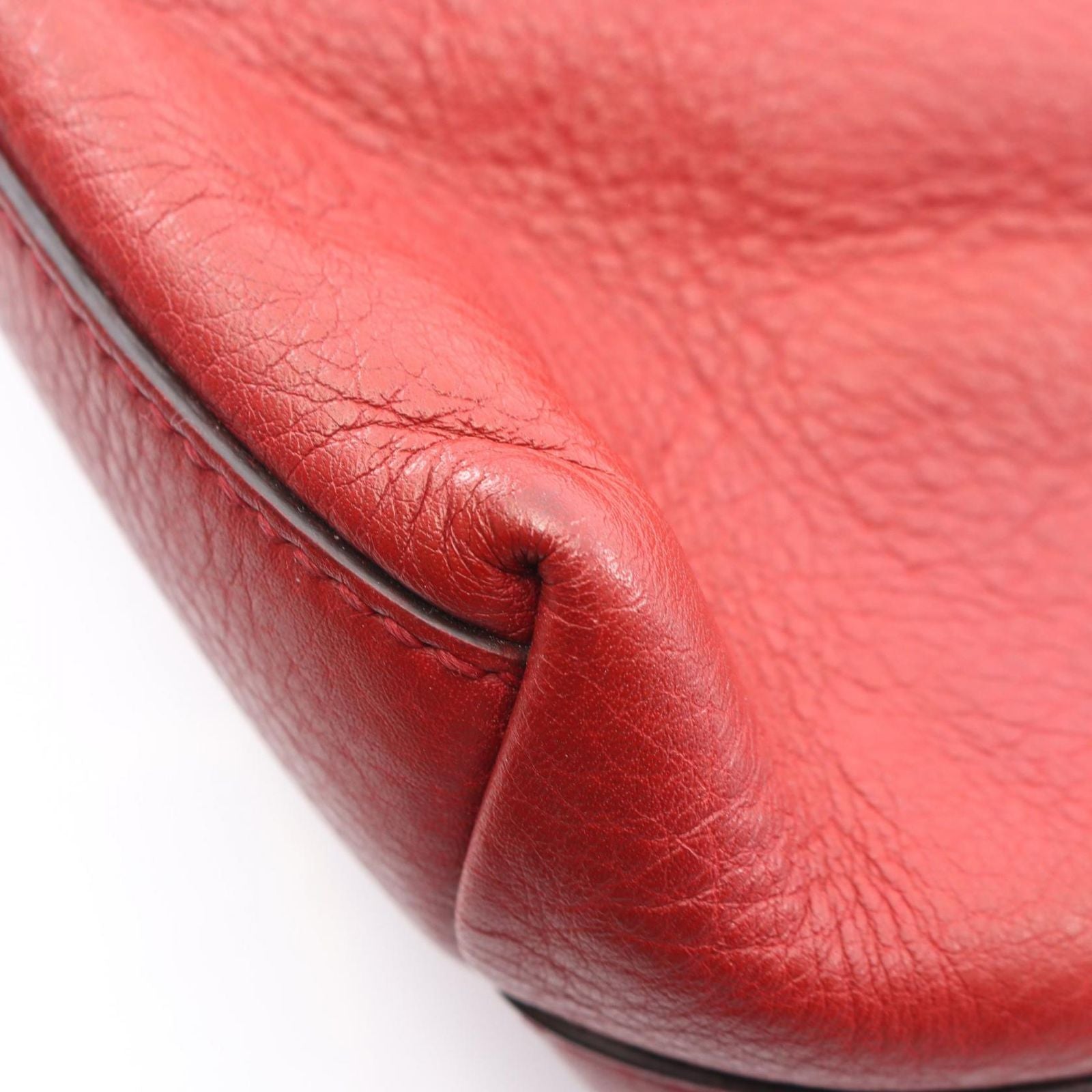 Gucci Shoulder Bag Miss GG Red Leather — view 7