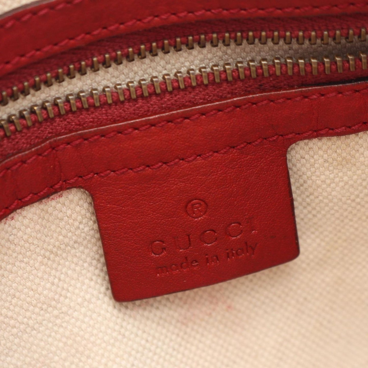 Gucci Shoulder Bag Miss GG Red Leather — view 4