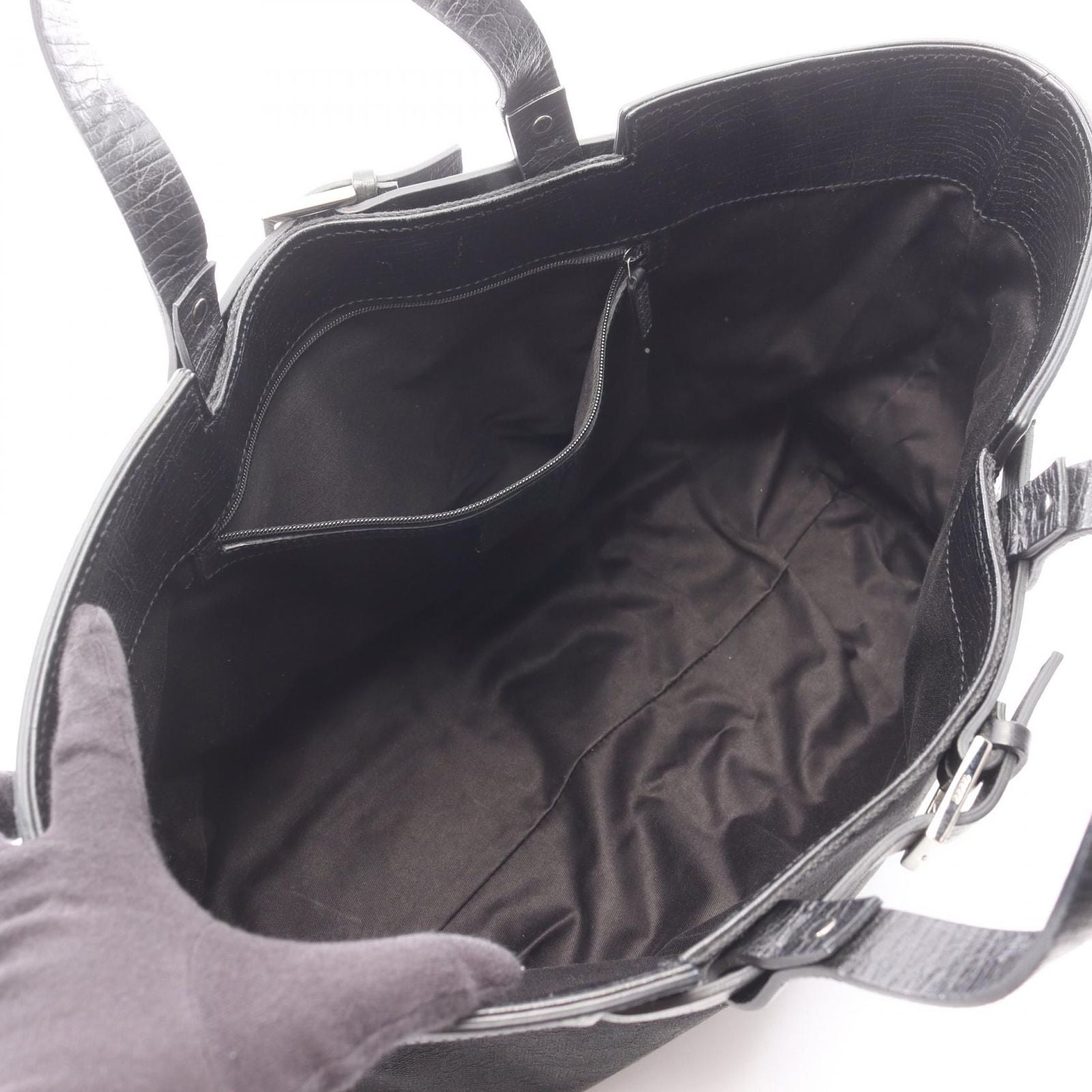 Gucci Tote GG Canvas Black — view 3