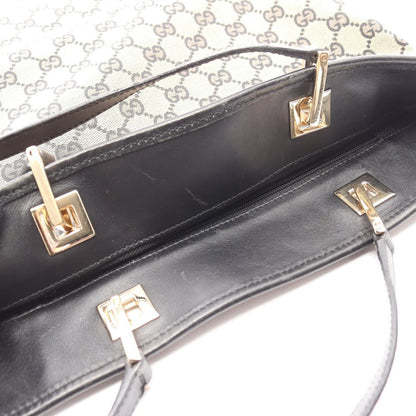 Gucci Tote GG Canvas 002 Beige Black — view 7