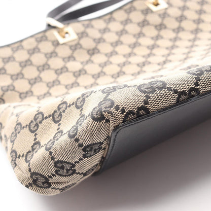 Gucci Tote GG Canvas 002 Beige Black — view 9