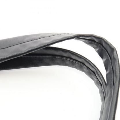 Chanel Tote Paris Biarritz GM Black Canvas Leather GM — view 6