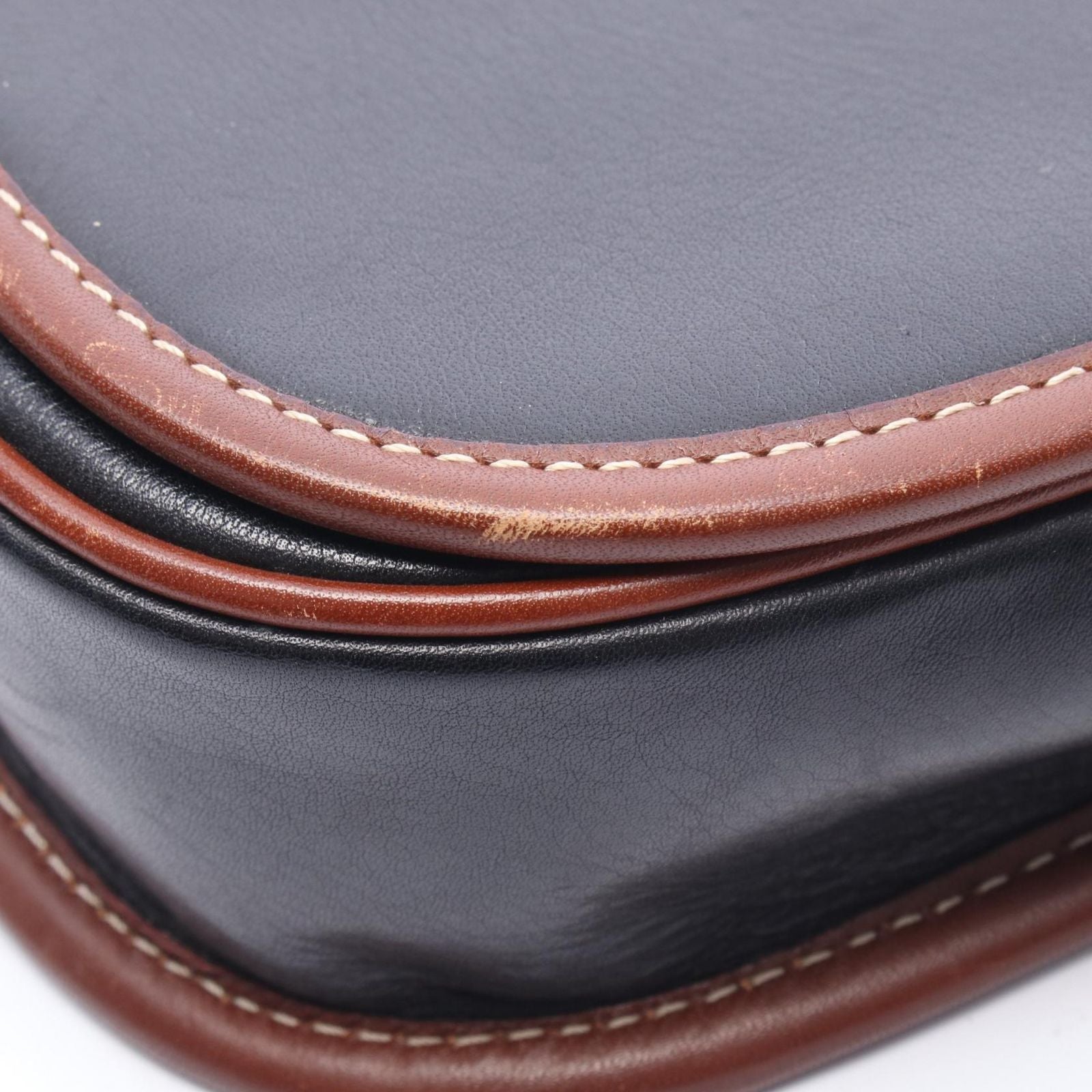 Celine Shoulder Bag Black Leather — view 7