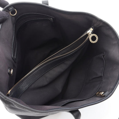 Bvlgari Tote Collezione Black Leather — view 3