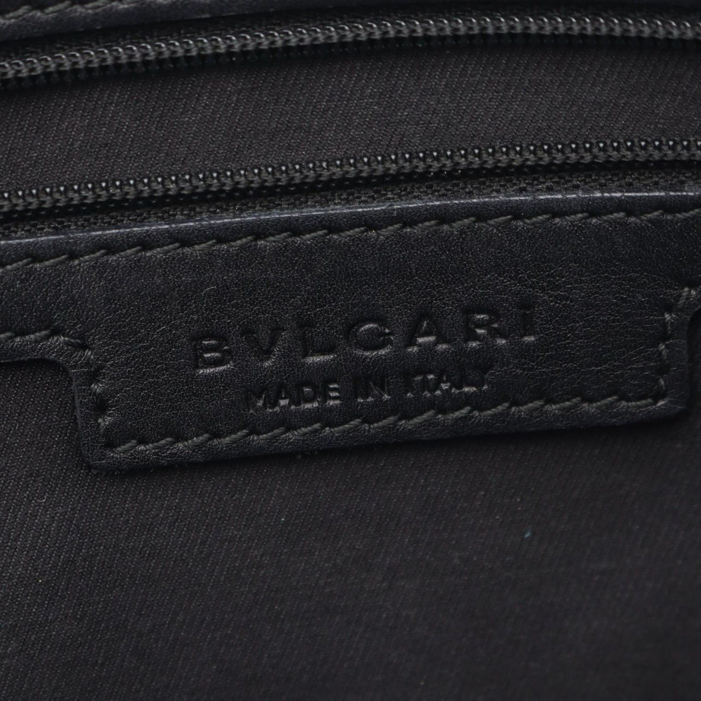 Bvlgari Tote Collezione Black Leather — view 4