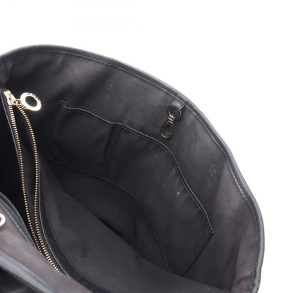 Bvlgari Tote Collezione Black Leather — view 5