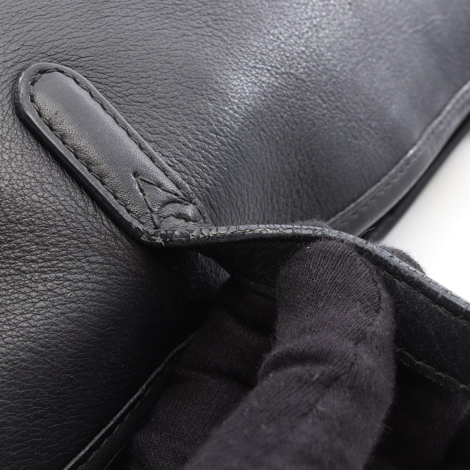 Bvlgari Tote Collezione Black Leather — view 8