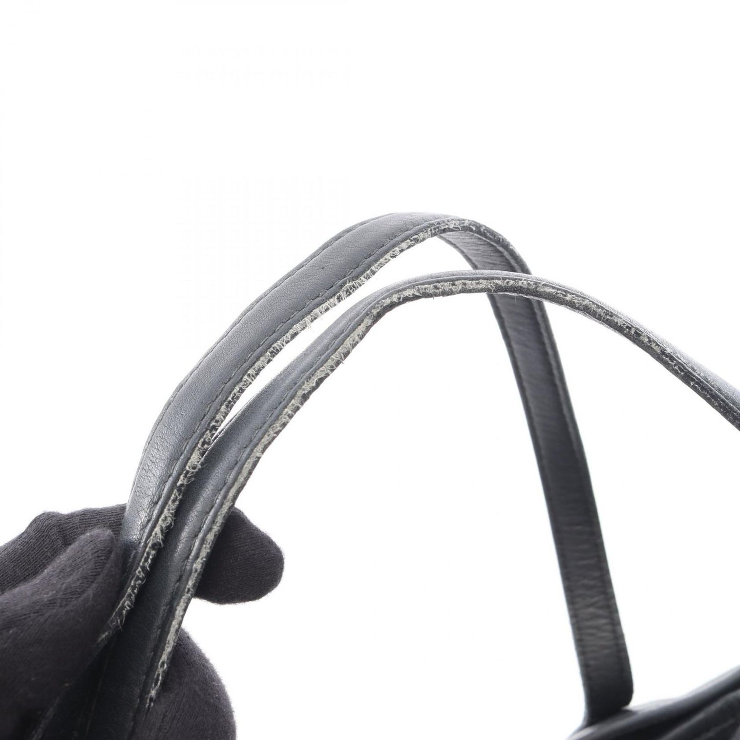Bvlgari Tote Collezione Black Leather — view 9