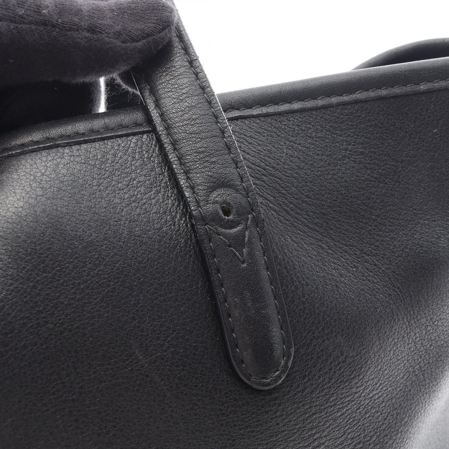 Bvlgari Tote Collezione Black Leather — view 7