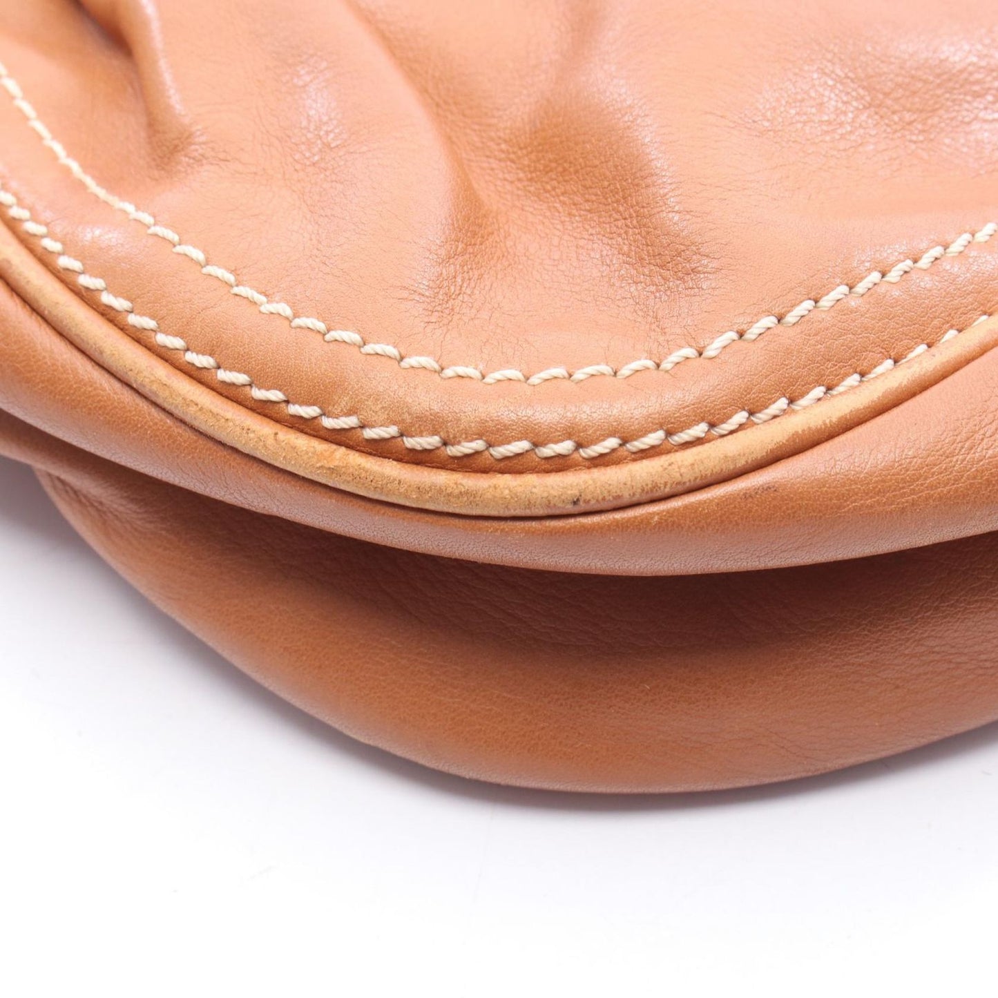 Celine Shoulder Bag Brown Leather — view 8