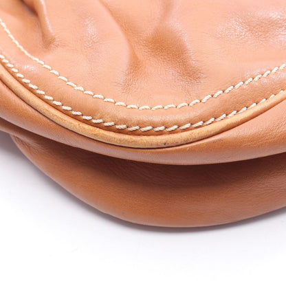 Celine Shoulder Bag Brown Leather — view 8