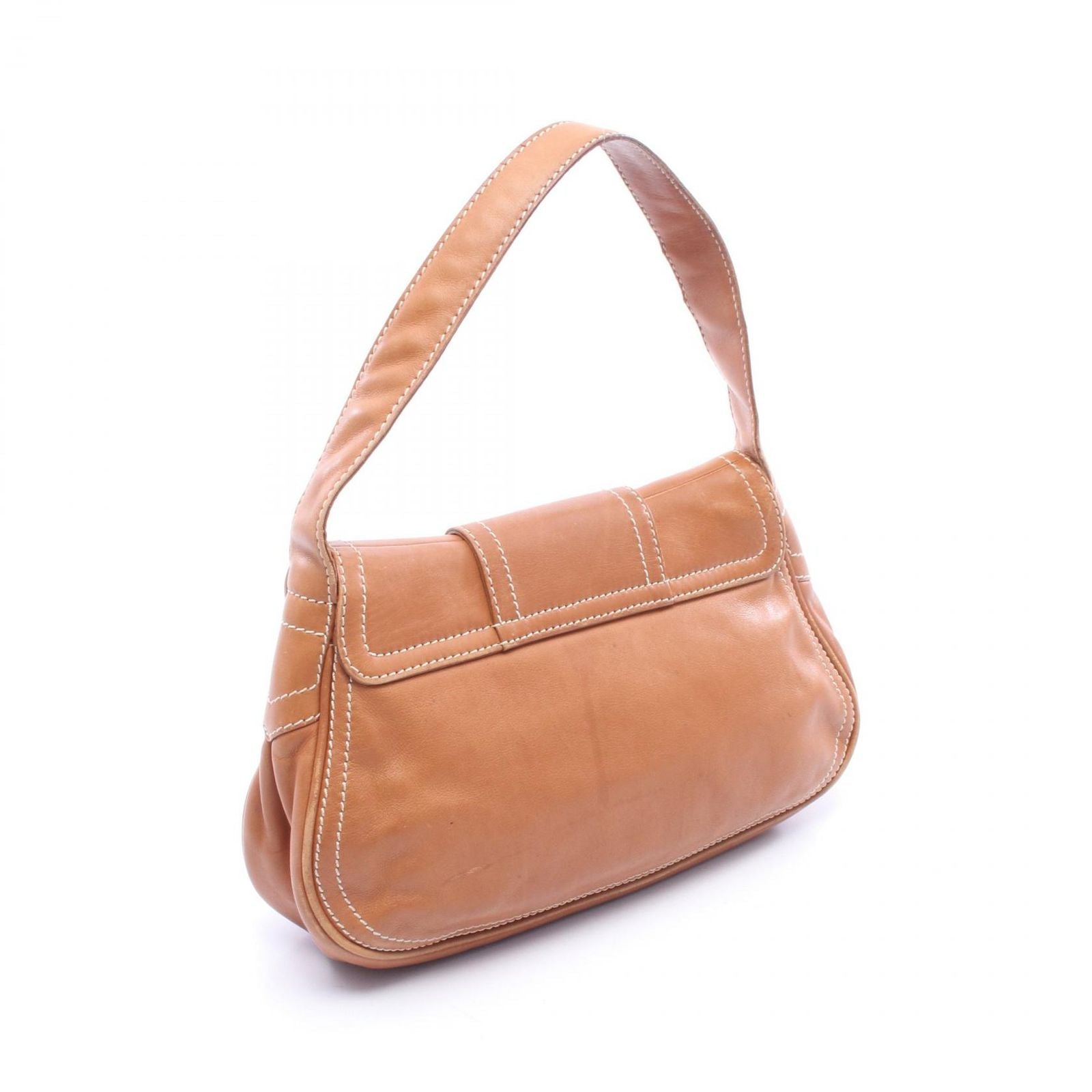 Celine Shoulder Bag Brown Leather — view 2