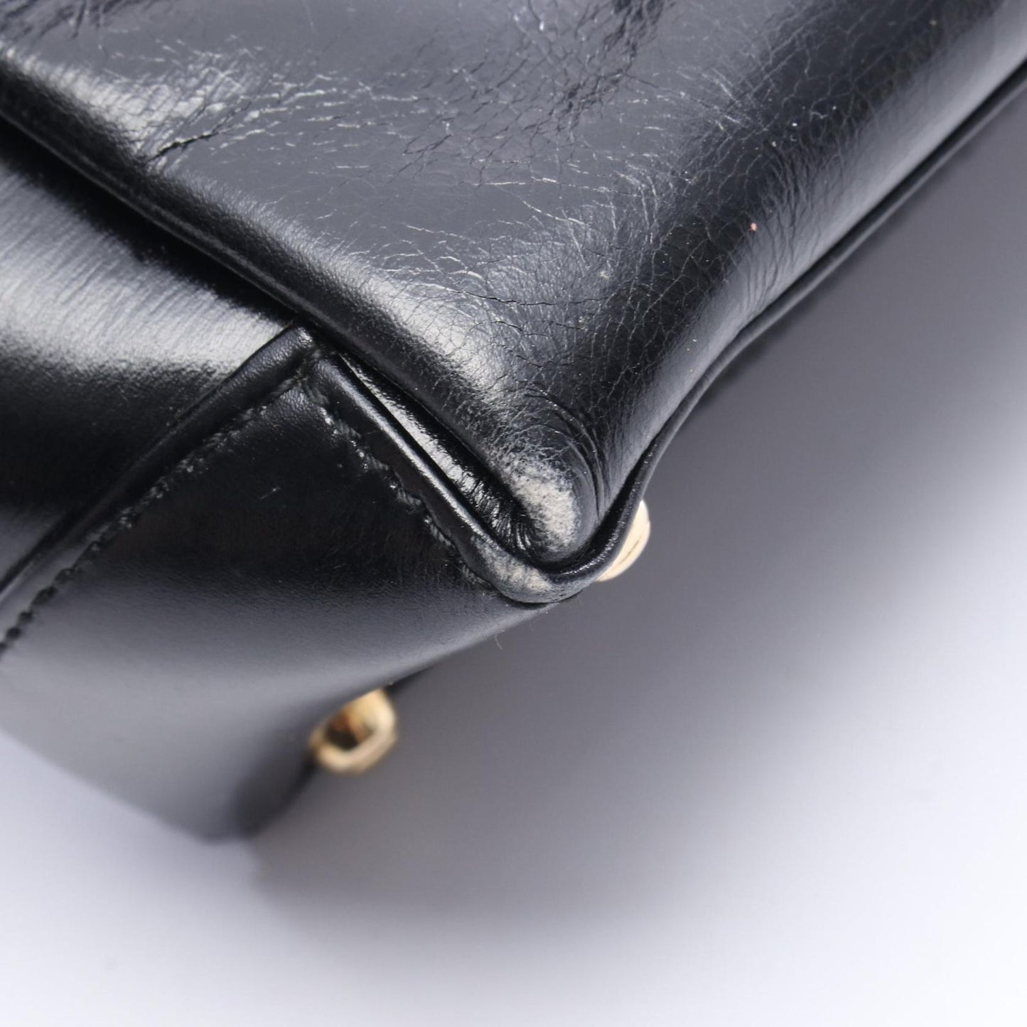 Gucci Handbag 000 Black Leather — view 8