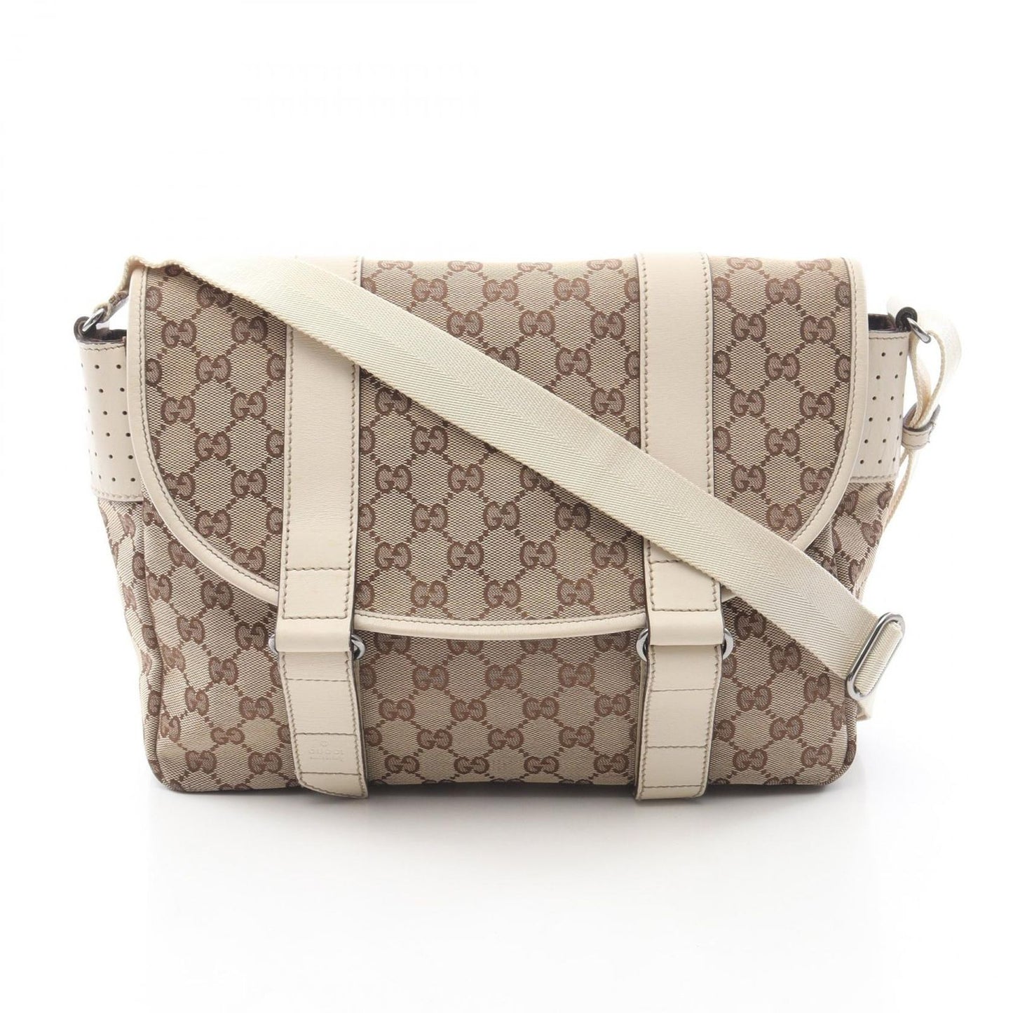 Gucci Shoulder Bag GG Canvas Beige