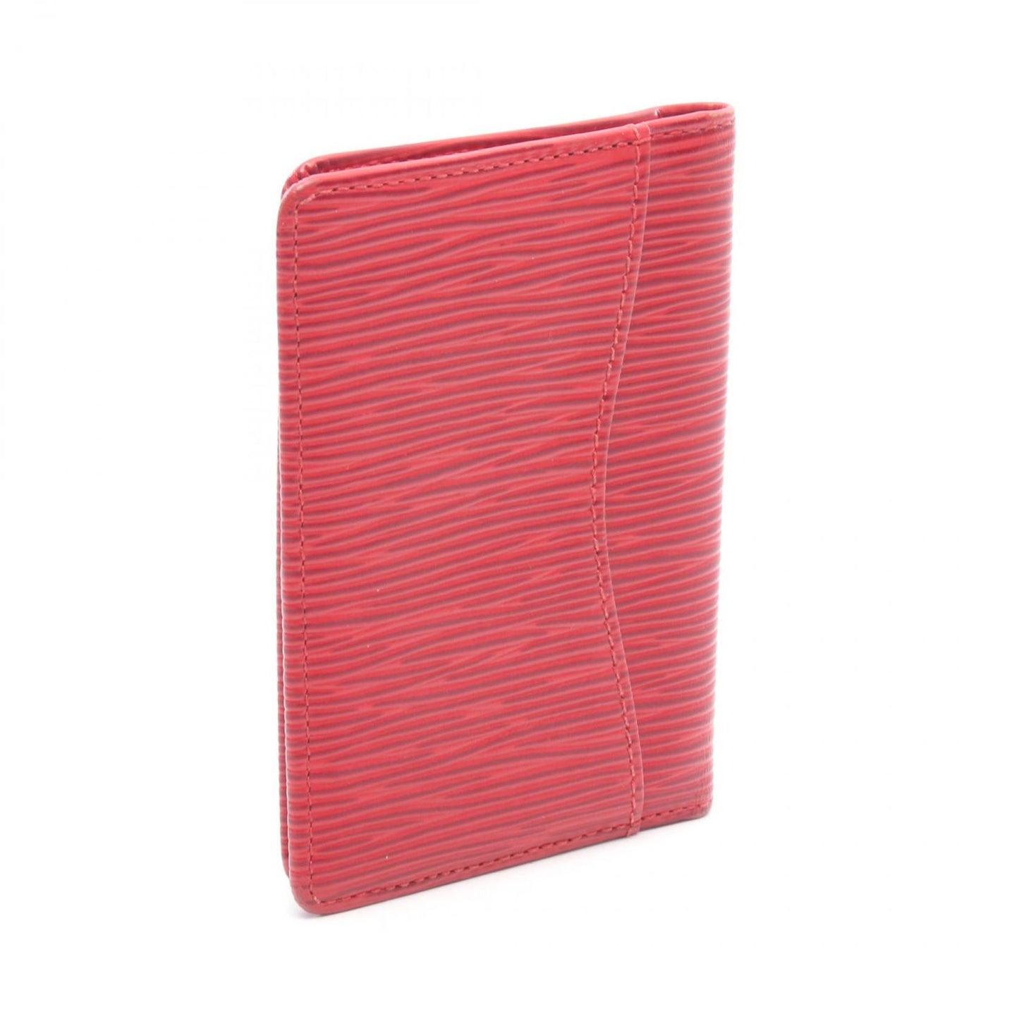 Louis Vuitton Card Case Organizer Poche Epi Castilian Red Leather — view 2