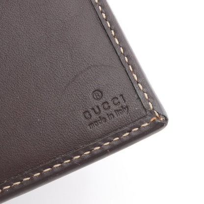Gucci Bifold Wallet GG Supreme Beige Leather — view 6