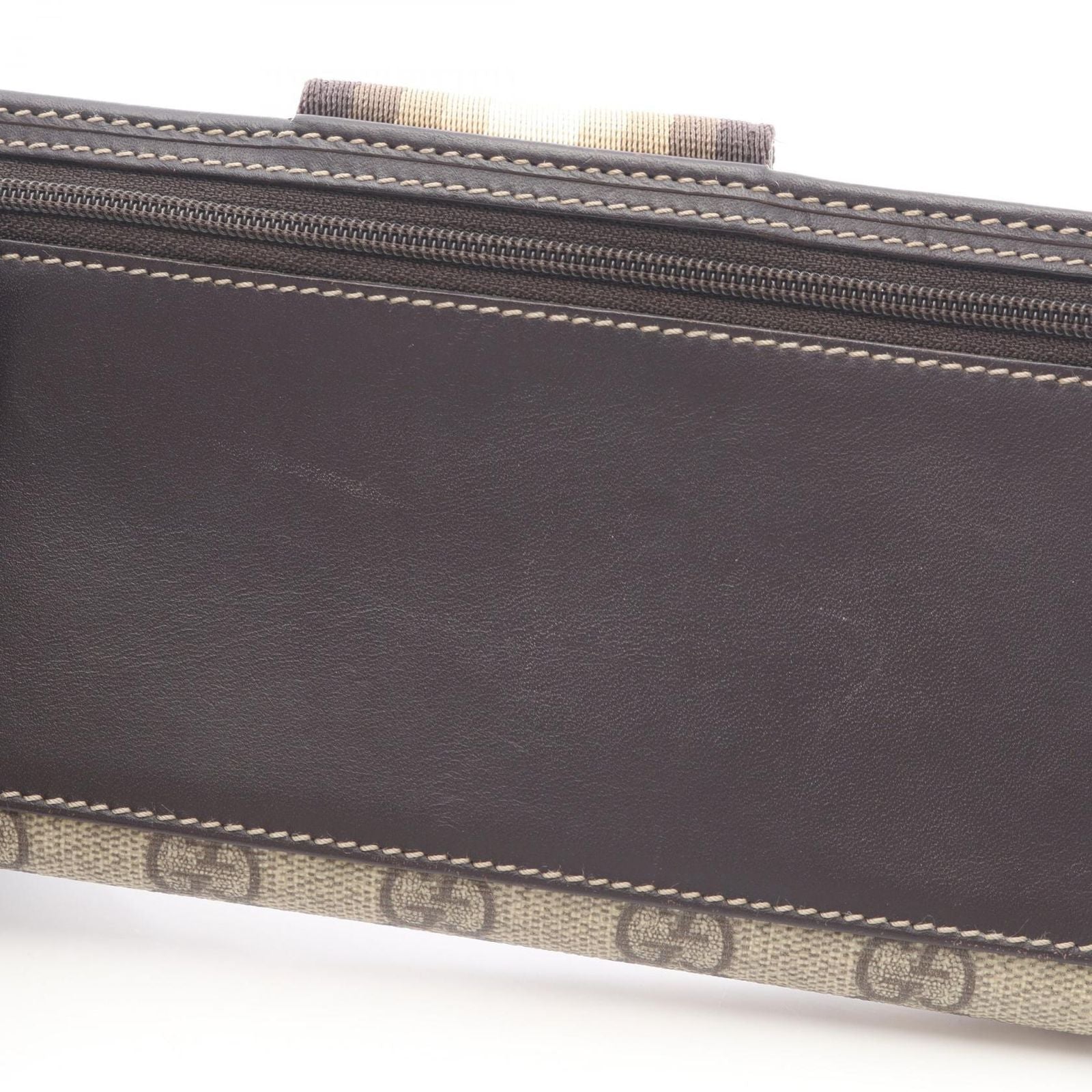 Gucci Bifold Wallet GG Supreme Beige Leather — view 9