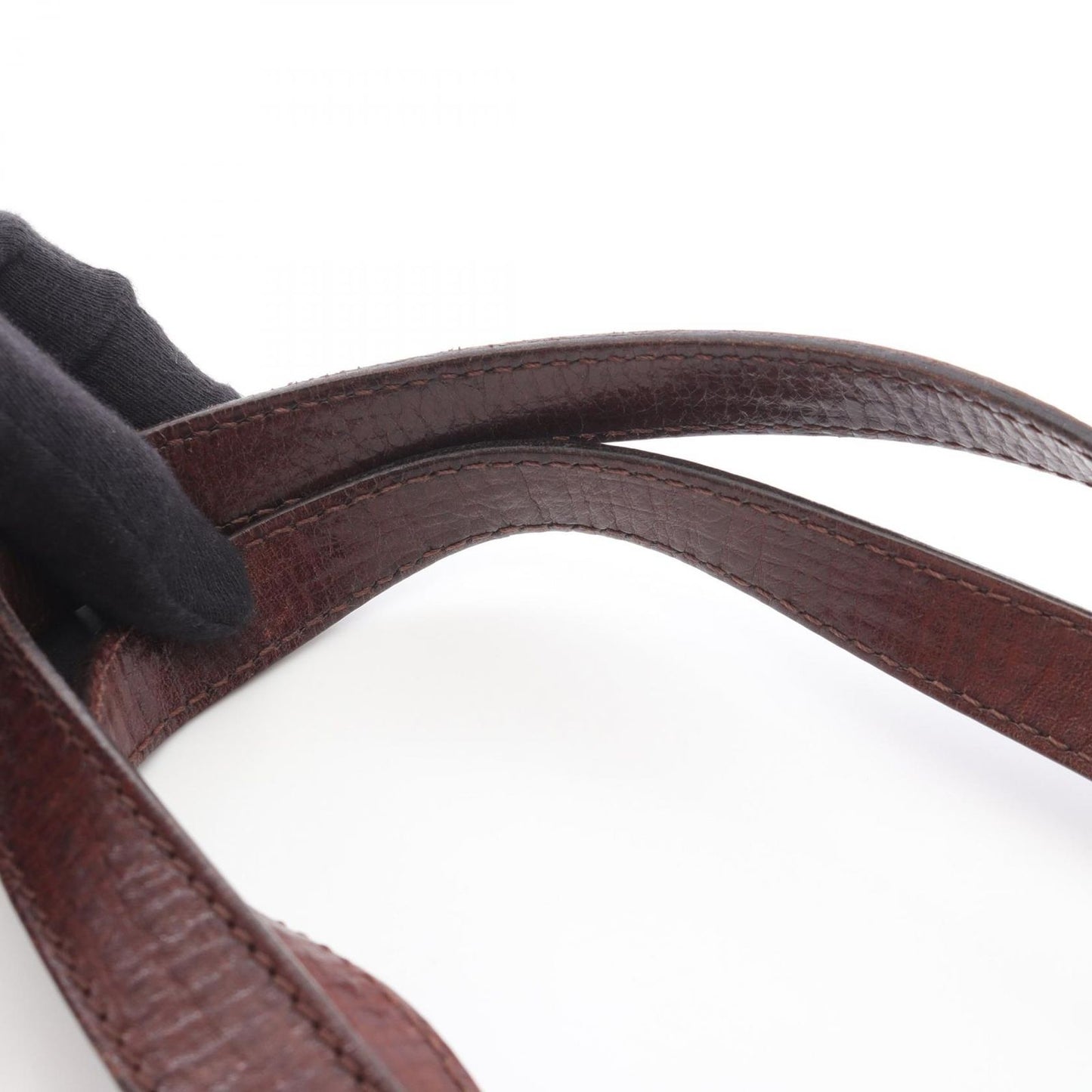 Fendi Tote Zucchino Beige Canvas Leather — view 9