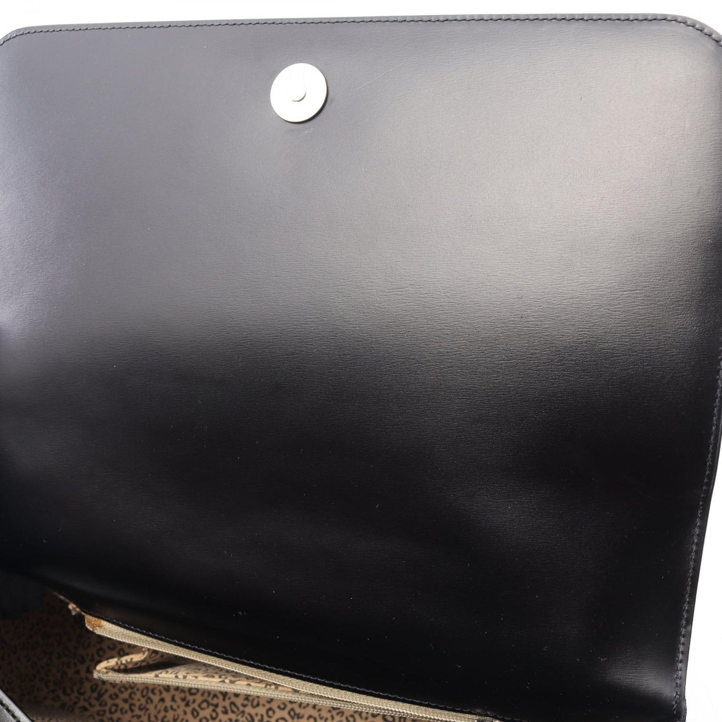 Cartier Shoulder Bag Black Leather — view 8