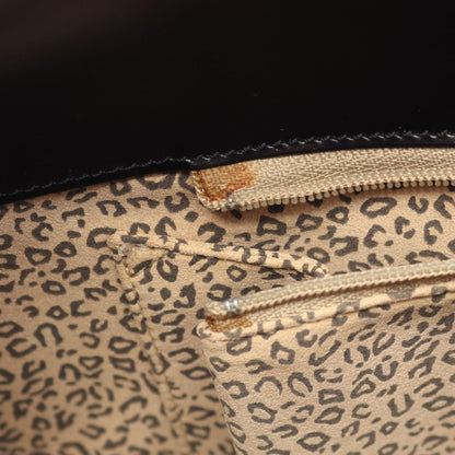 Cartier Shoulder Bag Black Leather — view 5