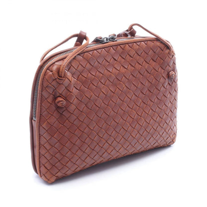 Bottega Veneta Shoulder Bag Intrecciato Brown Leather — view 2