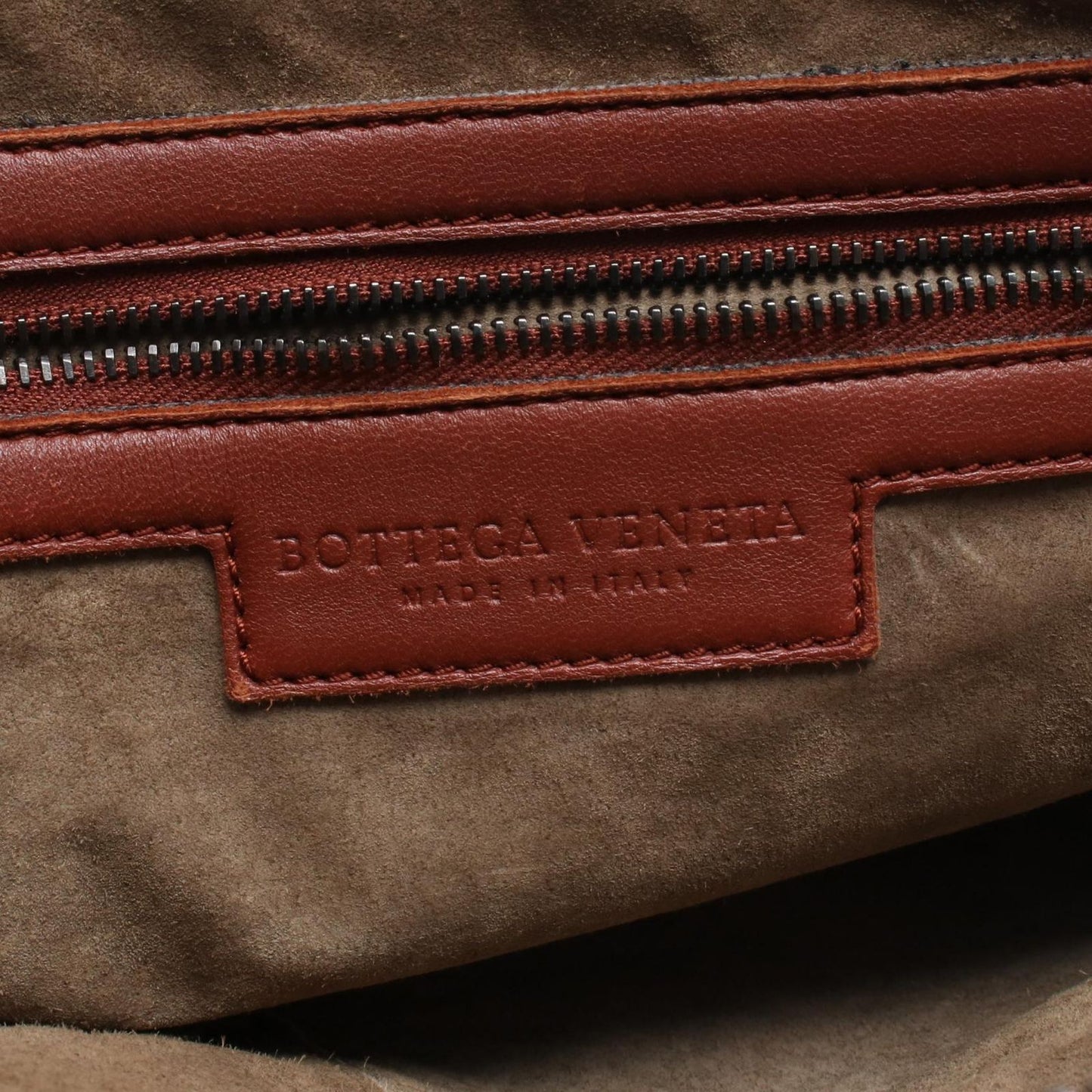 Bottega Veneta Shoulder Bag Intrecciato Brown Leather — view 4