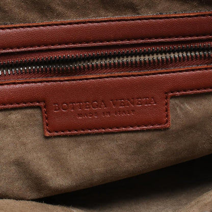 Bottega Veneta Shoulder Bag Intrecciato Brown Leather — view 4