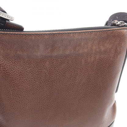 Bvlgari Shoulder Bag Urban Brown Leather — view 5