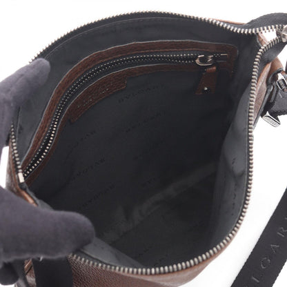 Bvlgari Shoulder Bag Urban Brown Leather — view 3