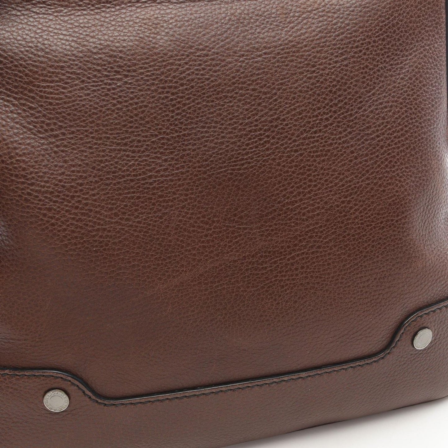 Bvlgari Shoulder Bag Urban Brown Leather — view 6