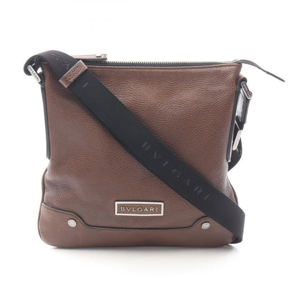 Bvlgari Shoulder Bag Urban Brown Leather