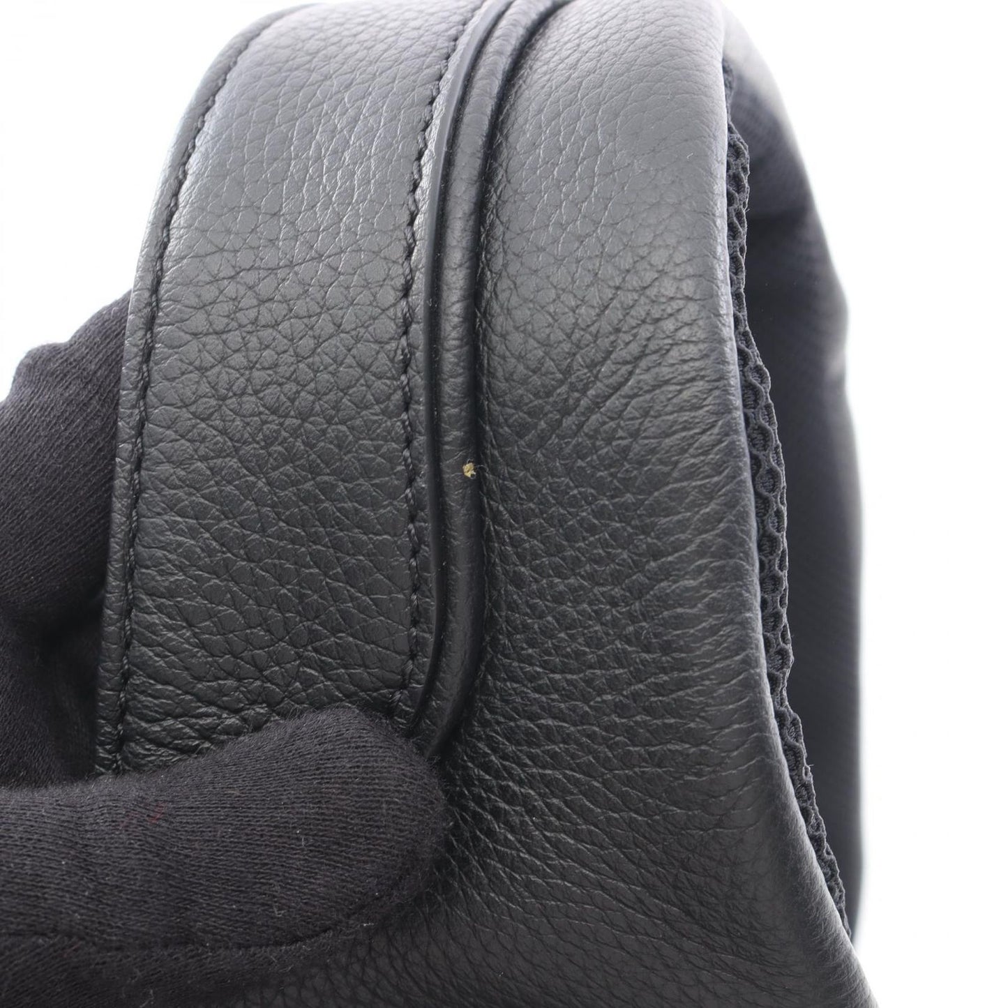 Dior Waist Bag Scarab Oblique Beige Navy Canvas Leather — view 7