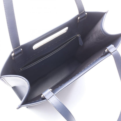 Fendi Tote Shopping Navy Leather 2-Way — view 3